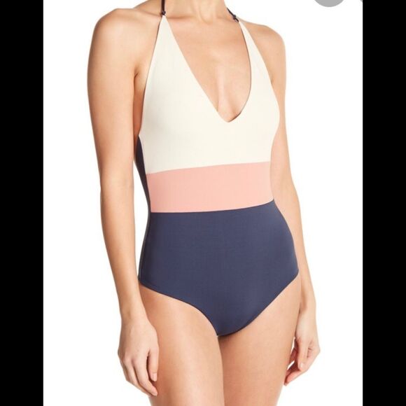 Anthro. Tavik Chase Reversible One-Piece Swimsuit. - Picture 4 of 11